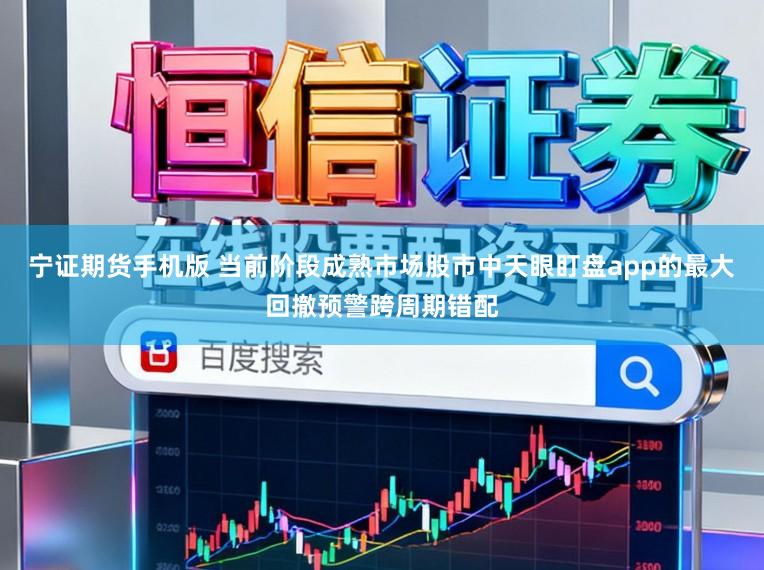 宁证期货手机版 当前阶段成熟市场股市中天眼盯盘app的最大回撤预警跨周期错配