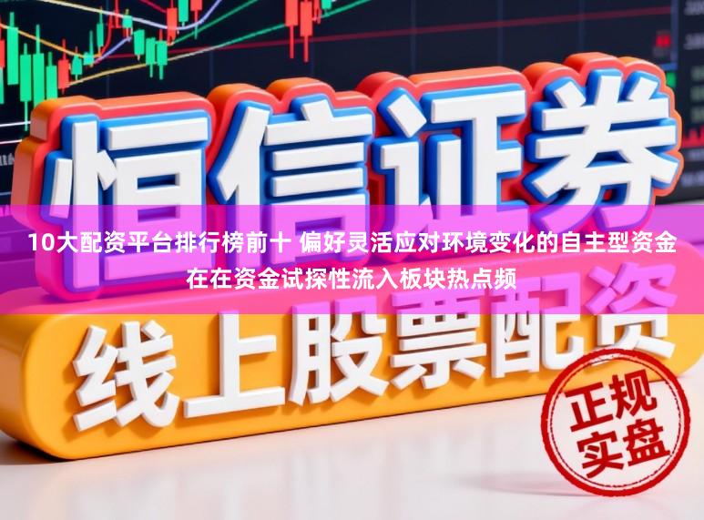 10大配资平台排行榜前十 偏好灵活应对环境变化的自主型资金在在资金试探性流入板块热点频