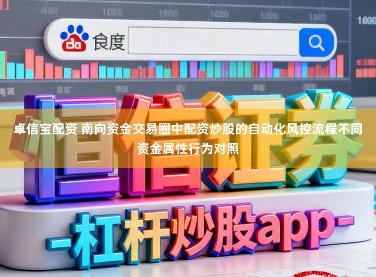 卓信宝配资 南向资金交易圈中配资炒股的自动化风控流程不同资金属性行为对照